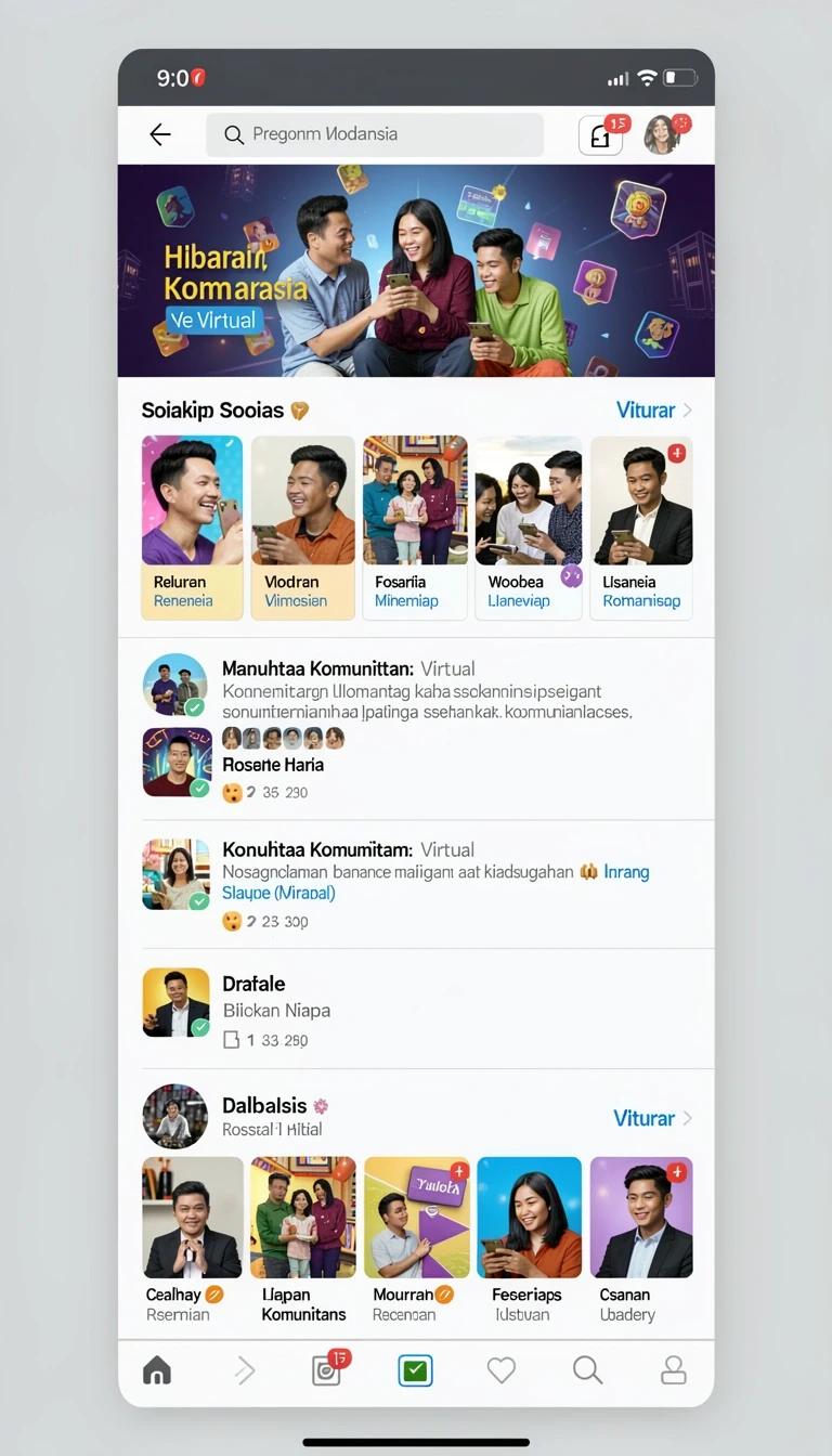 Tampilan utama aplikasi Review Aplikasi surga11 yang intuitif dan efisien.