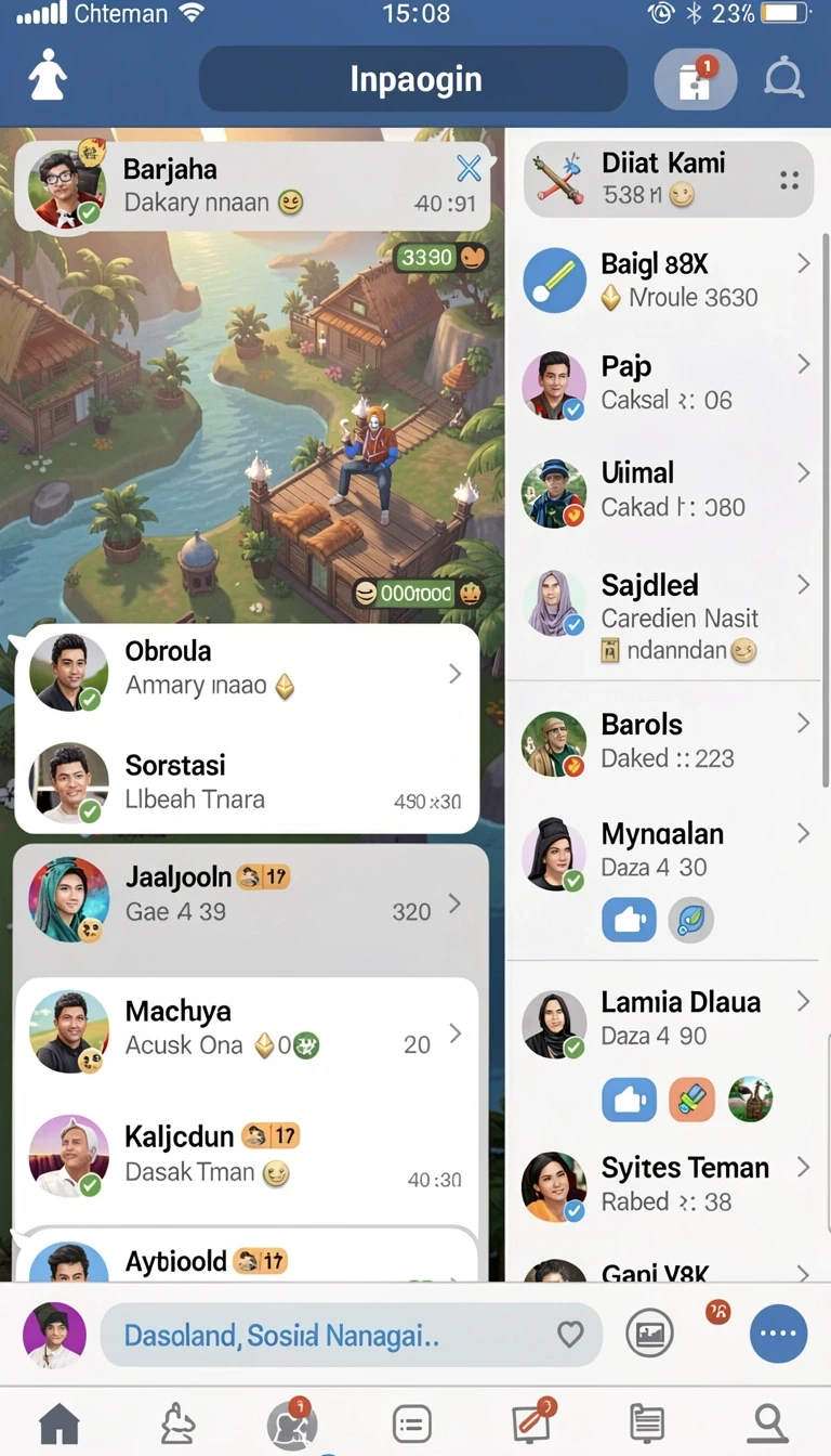 Tampilan utama aplikasi Review Aplikasi gim999 yang intuitif dan efisien.