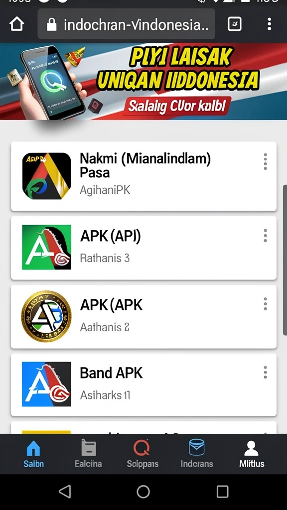 Tampilan utama aplikasi Review Aplikasi 8qr yang intuitif dan efisien.