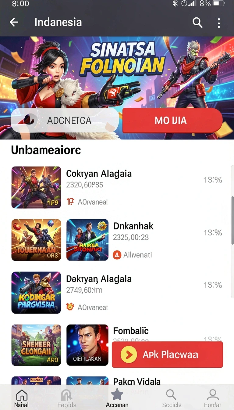 Tampilan utama aplikasi Review Aplikasi pg11 Versi Terbaru yang intuitif dan efisien.