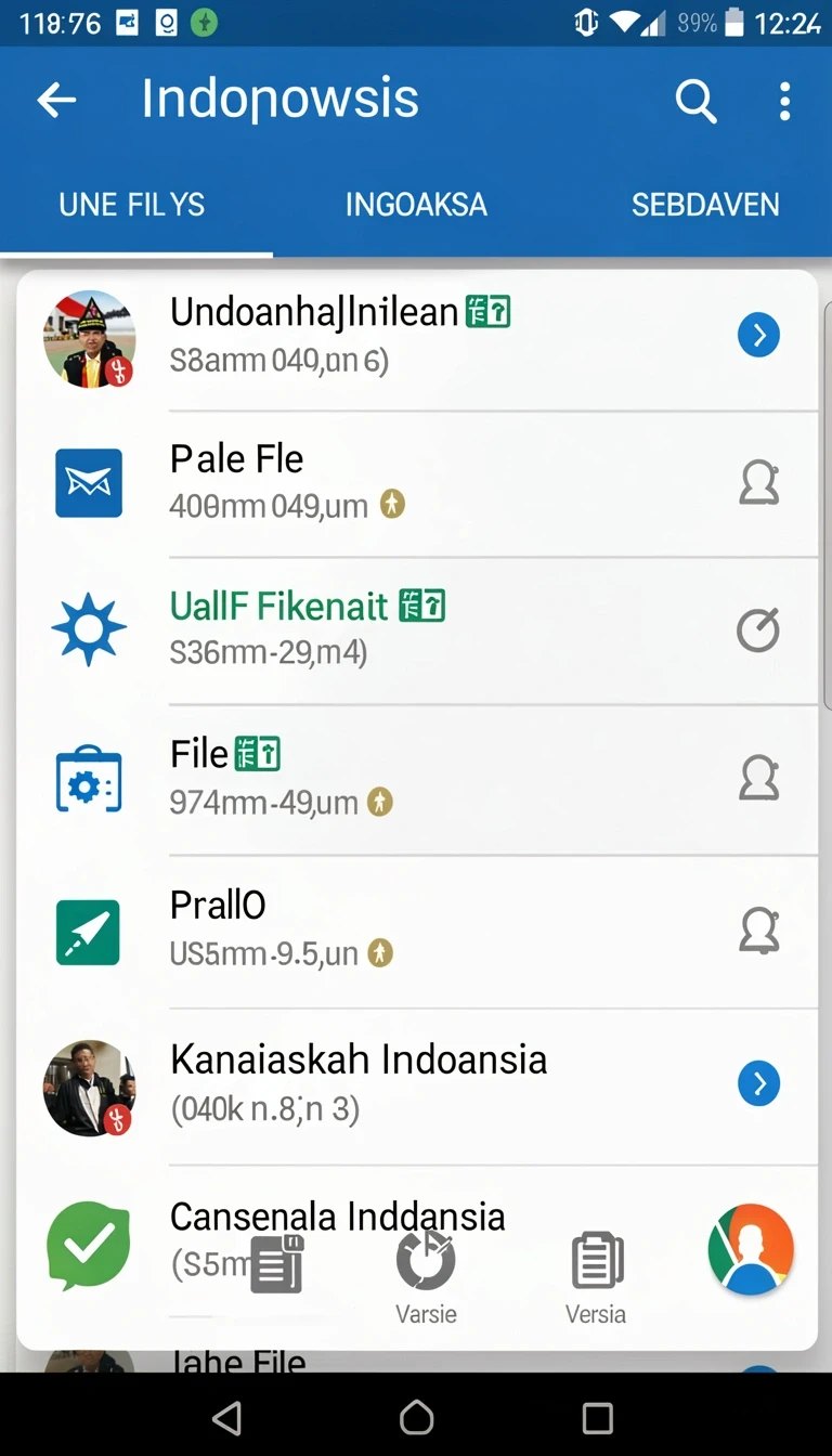 Tampilan utama aplikasi Review Aplikasi 55rt yang intuitif dan efisien.
